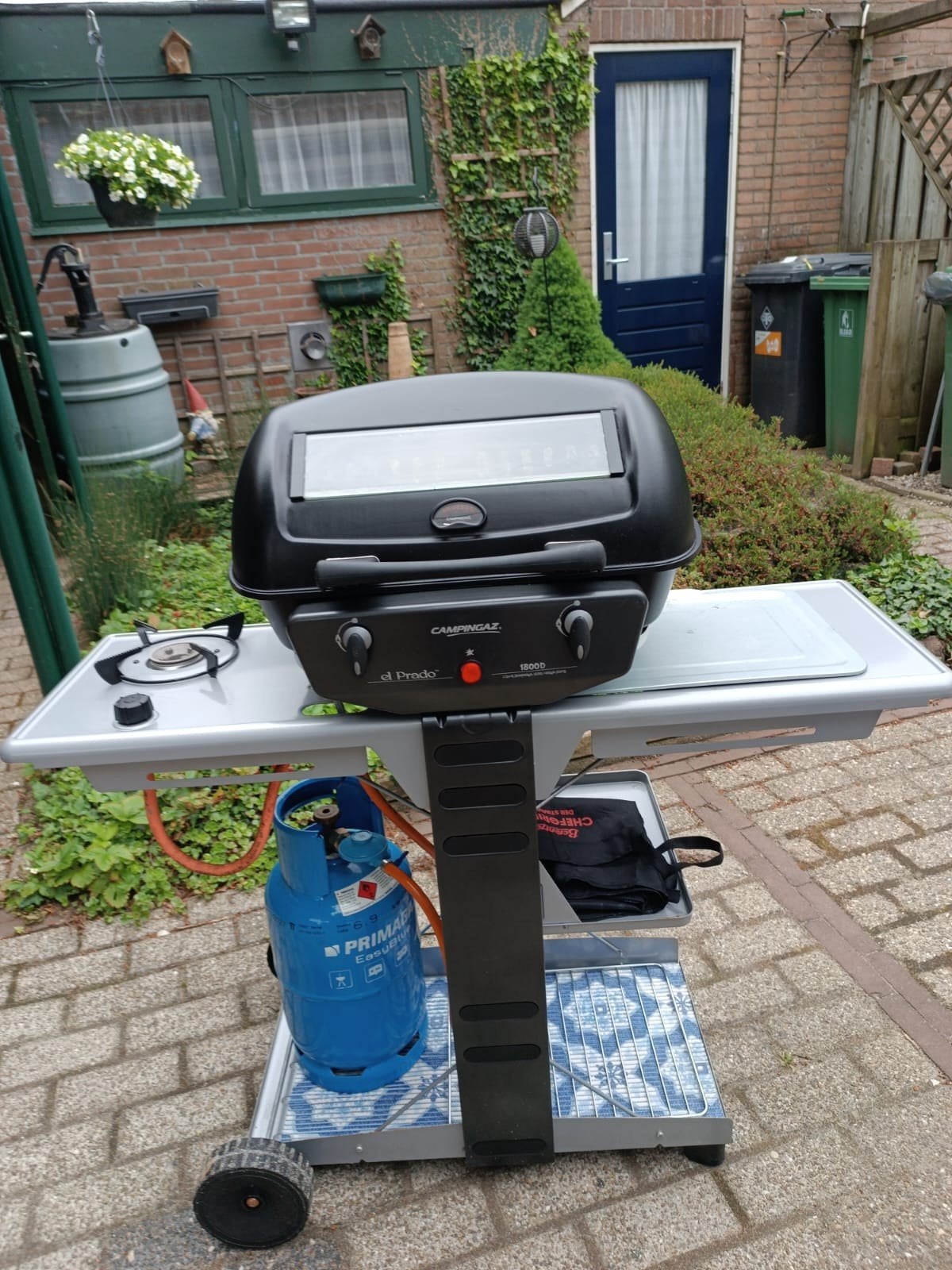 Campingaz El Prado 1800D Gasbarbecue met zijbrander, Ophalen, Gebruikt, Campingaz