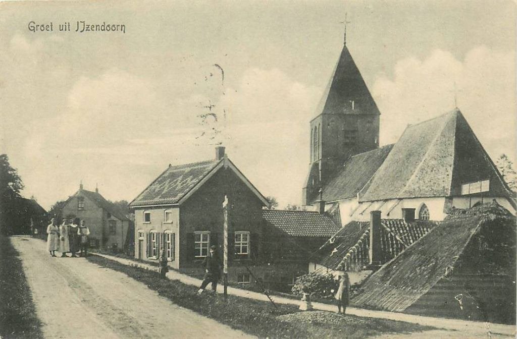 388-310-045 Ijzendoorn Groet uit, Verzenden, Voor 1920, Gelderland