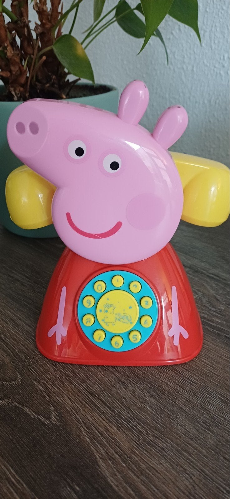 Peppa big telefoon, Ophalen of Verzenden, Gebruikt, Overige typen, Met geluid