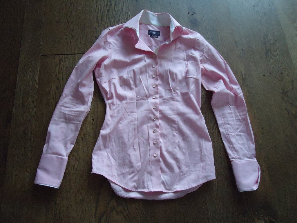 z.g.a.n. roze Cavallero Napoli stretch blouse maat 36, Cavallaro Napoli, Ophalen of Verzenden, Zo goed als nieuw, Roze