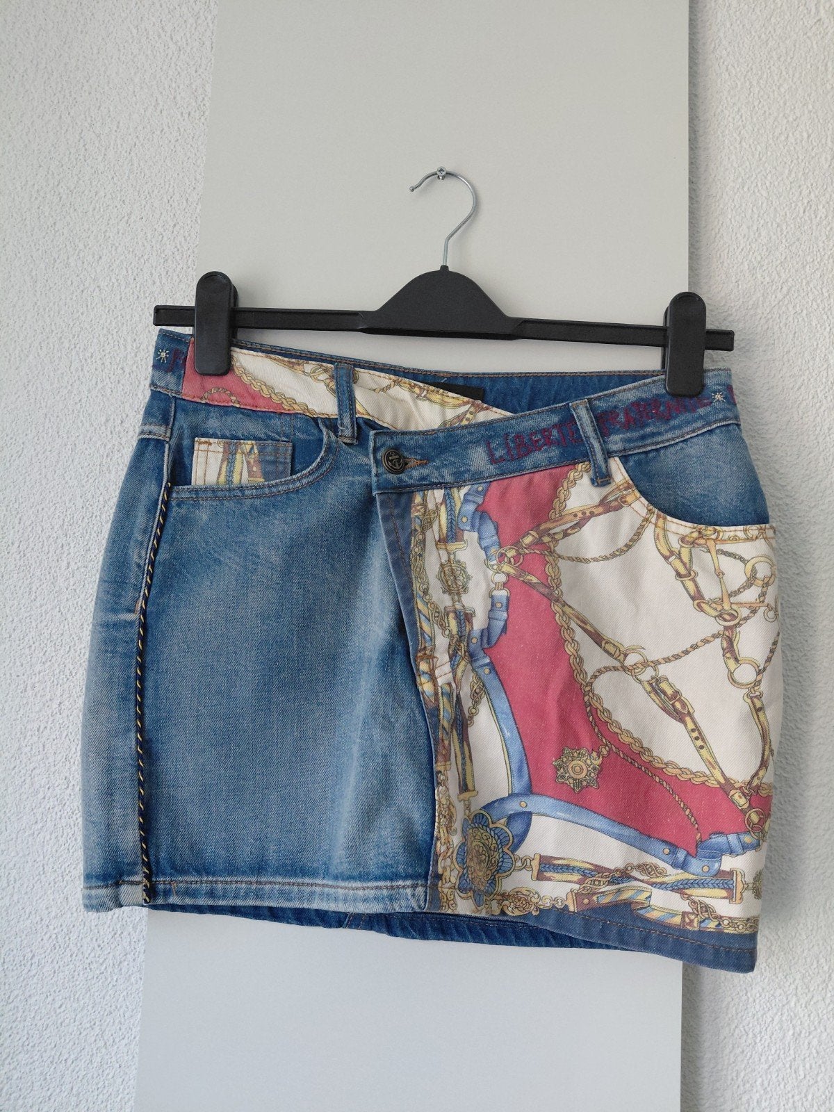 DESIGUAL spijker rokje s, Zo goed als nieuw, Boven de knie, Verzenden, Blauw