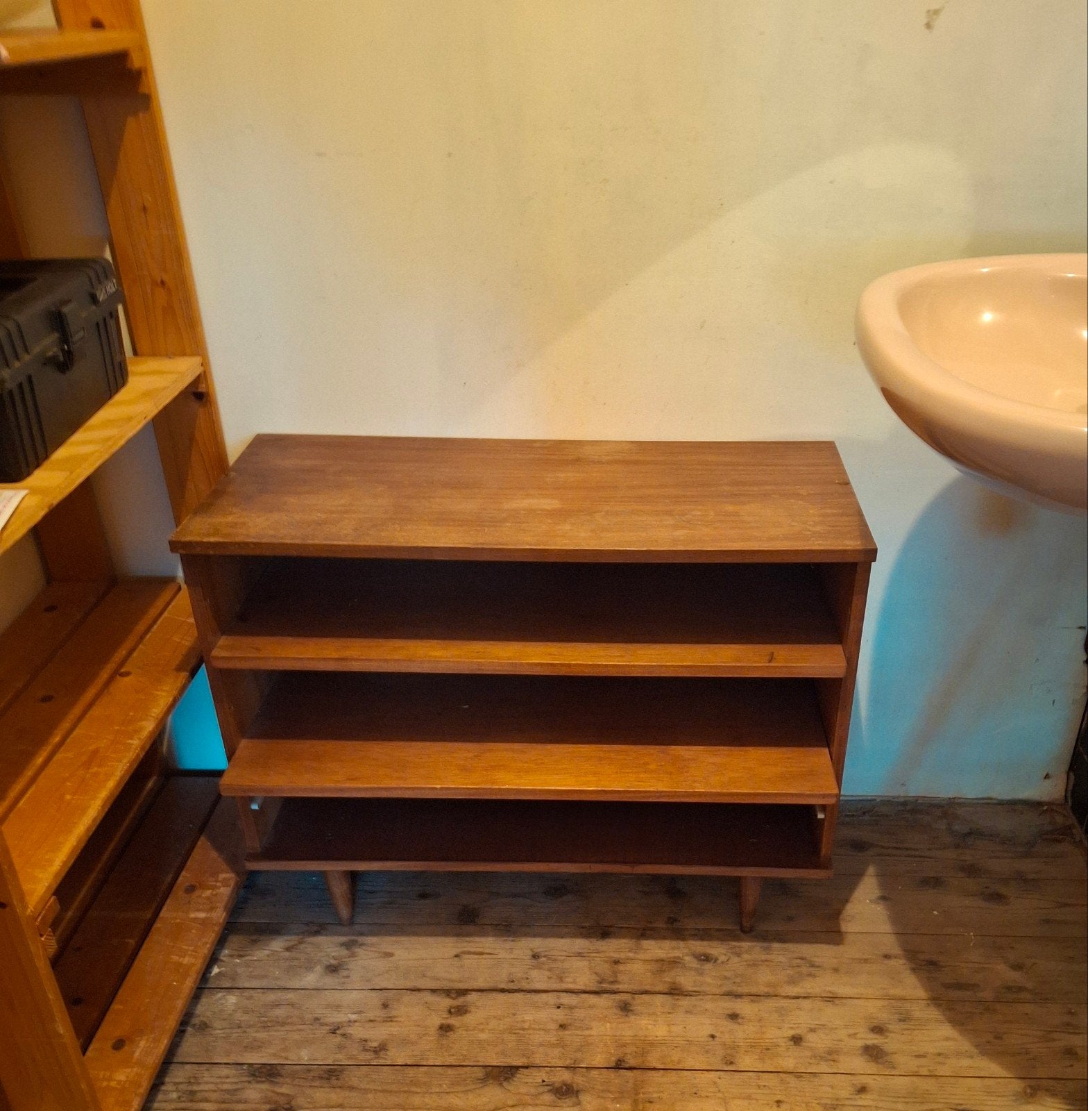 Vintage Teak TV Kastje - Gebruikt, Ophalen, Gebruikt, Teakhout, Minder dan 100 cm