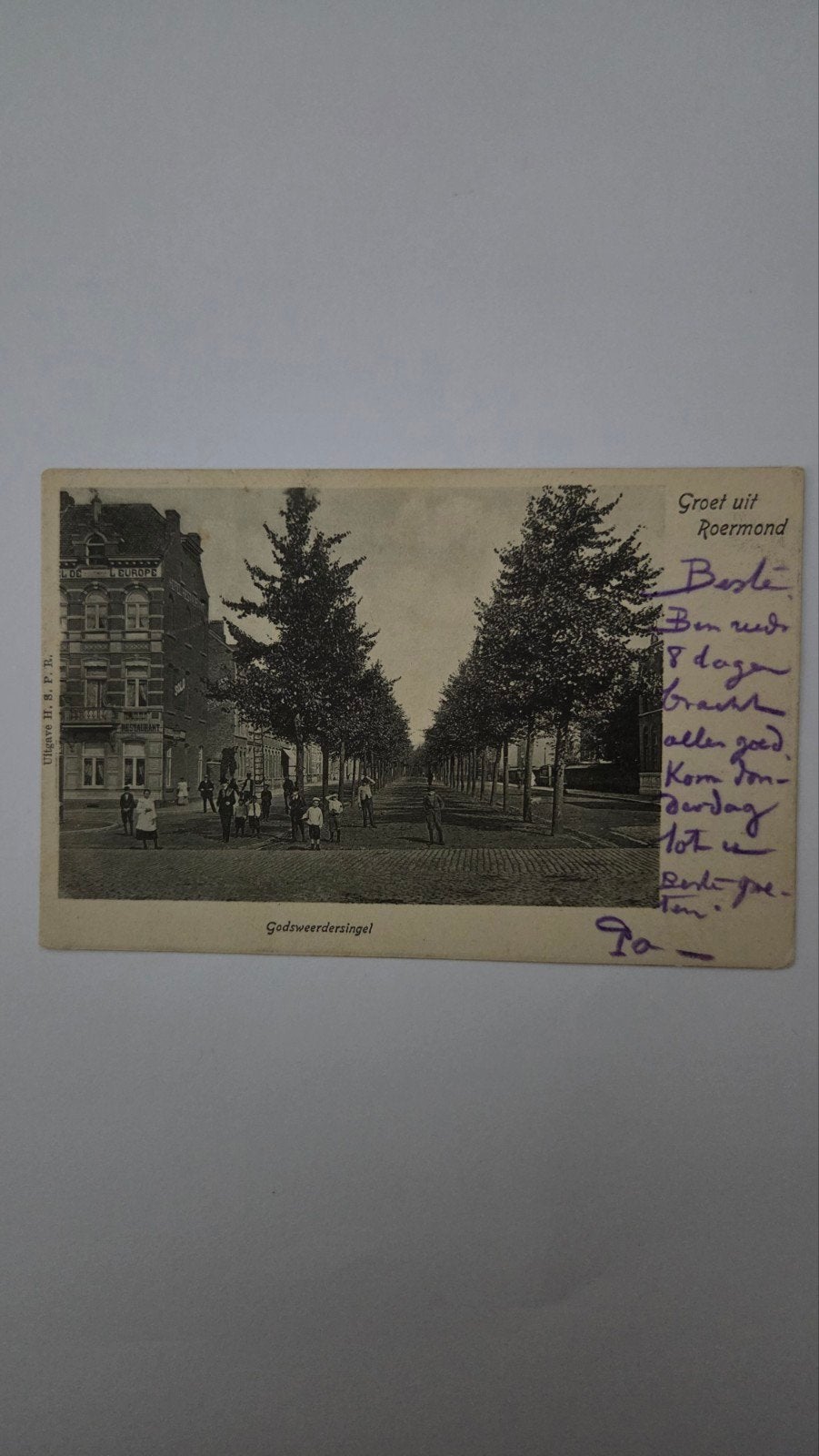 Ansichtkaart van Roermond., Verzamelen, Ansichtkaarten | Nederland, Verzenden, Voor 1920, Limburg