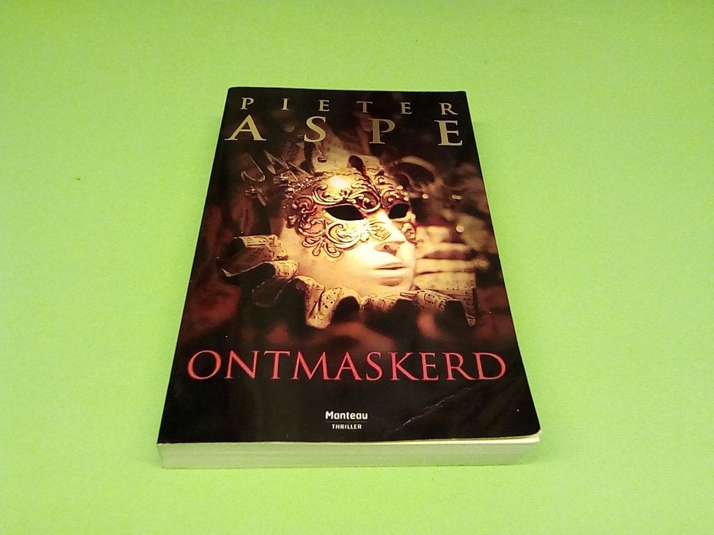 Pieter Aspe - Ontmaskerd (Thriller), Boeken, Gelezen, België, Pieter Aspe, Ophalen of Verzenden