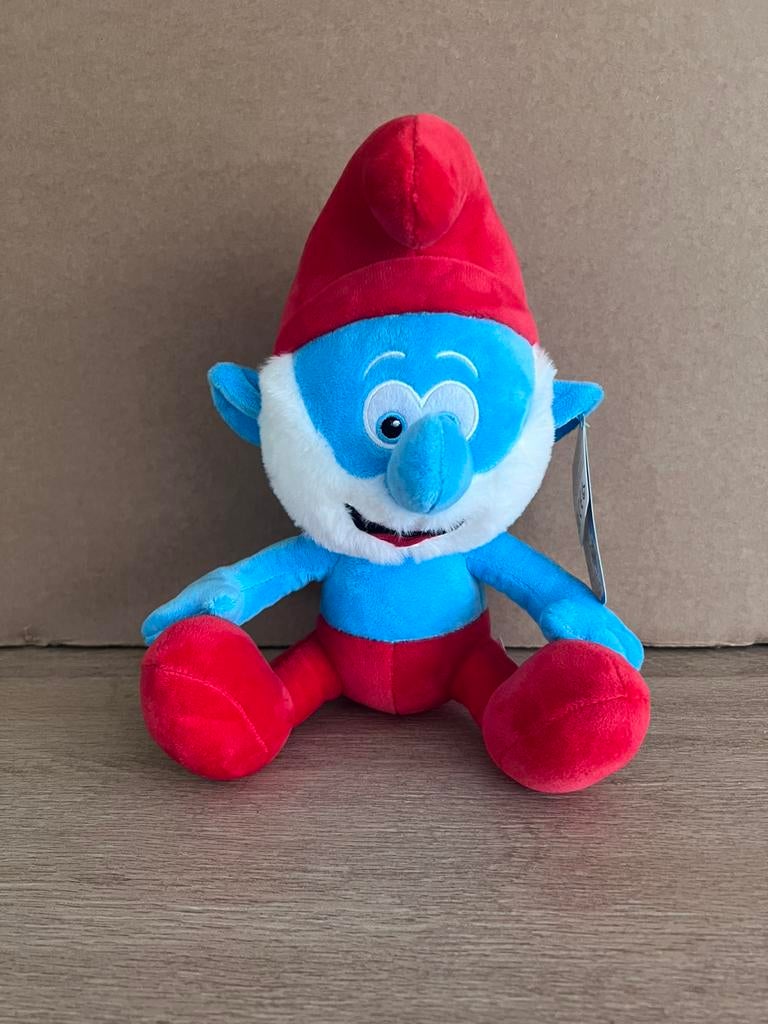 Knuffel Smurfen, Ophalen of Verzenden, Nieuw, Grote Smurf, Poppetje, Figuurtje of Knuffel