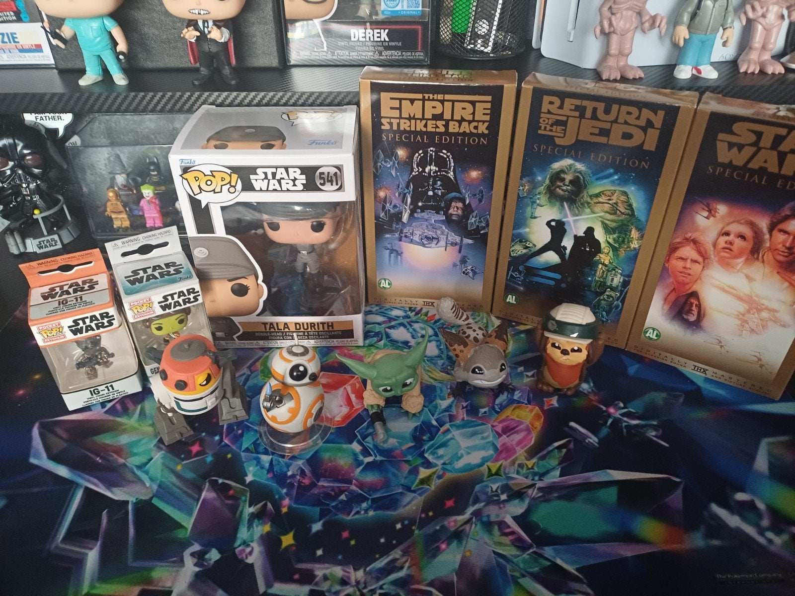 Partij star wars figures etc., Ophalen of Verzenden, Zo goed als nieuw, Actiefiguurtje