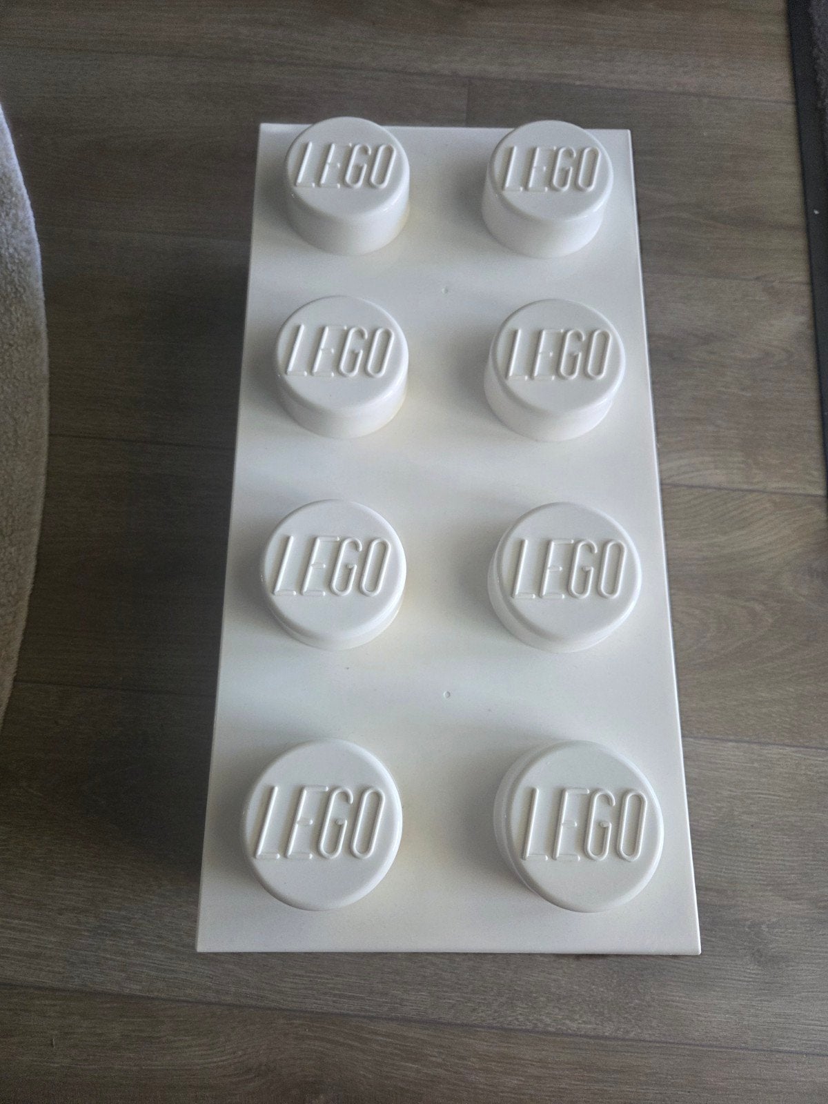 Witte LEGO Opbergdoos met Inhoud, Gebruikt, Lego, Overige typen, Ophalen of Verzenden