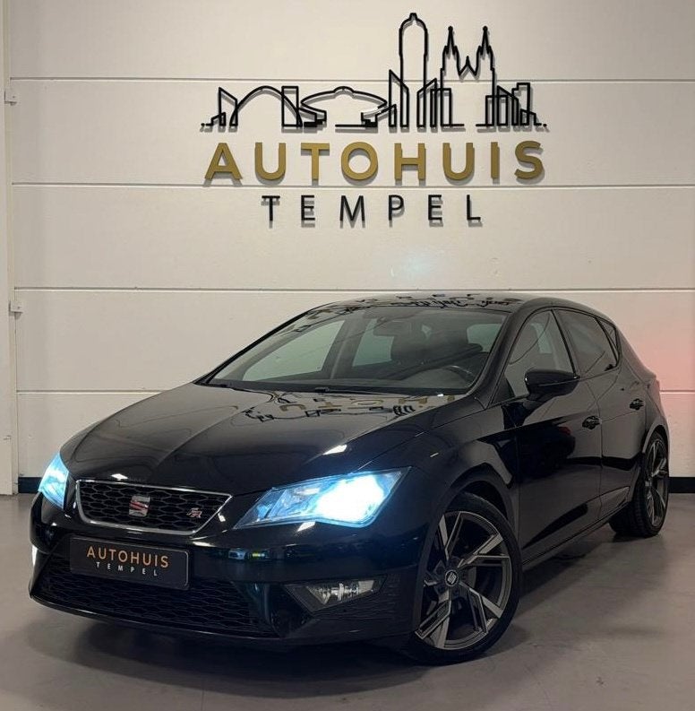 Seat Leon 1.8 TSI FR Automaat Airco Cruise Leder/Stof 18Inch, Auto's, 1227 kg, Gebruikt, 4 cilinders, Leder en Stof