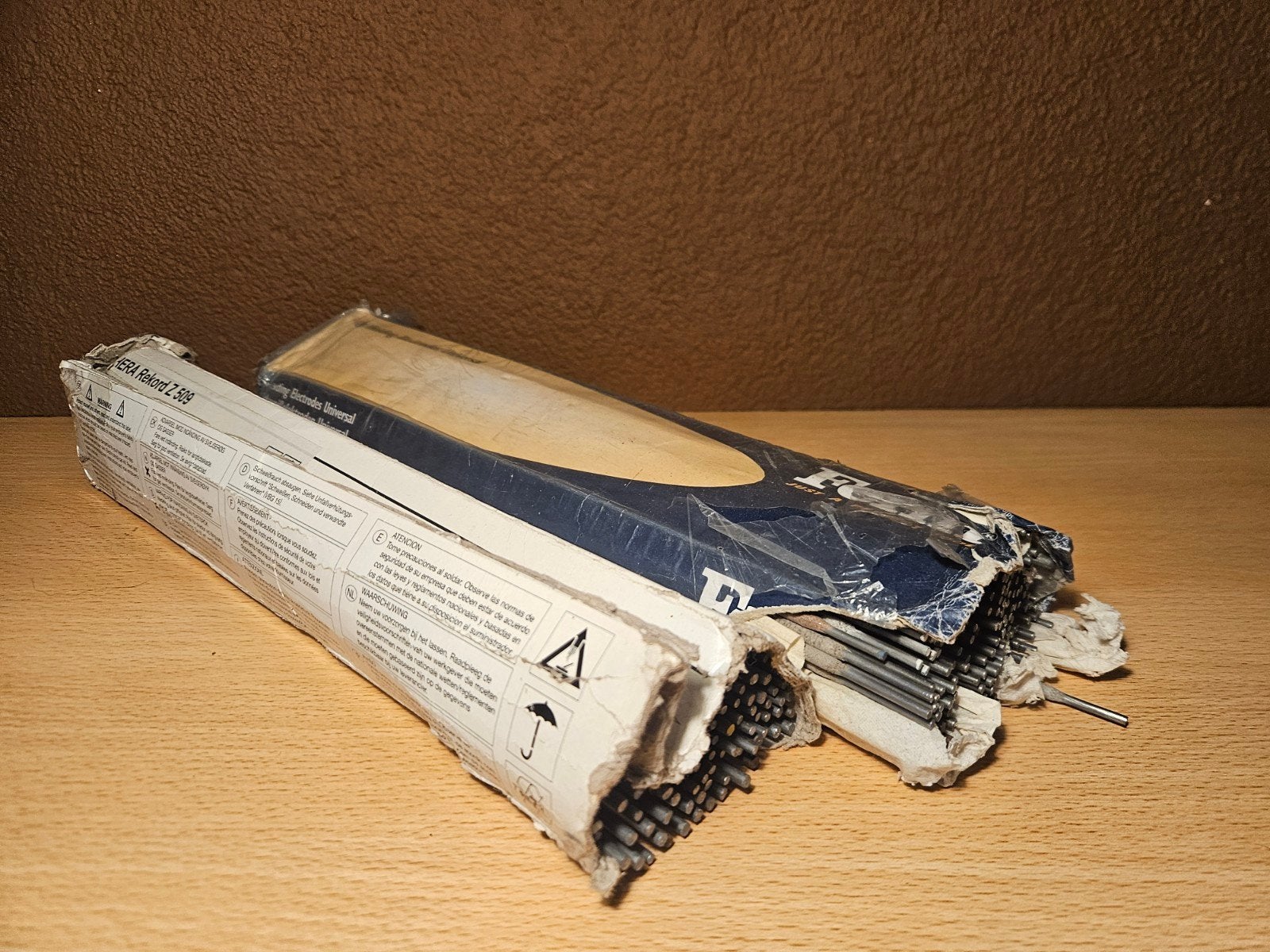 Lasstaven elektroden- FERM en HERA Rekord Z 509, Ophalen of Verzenden, Gebruikt, Elektroden