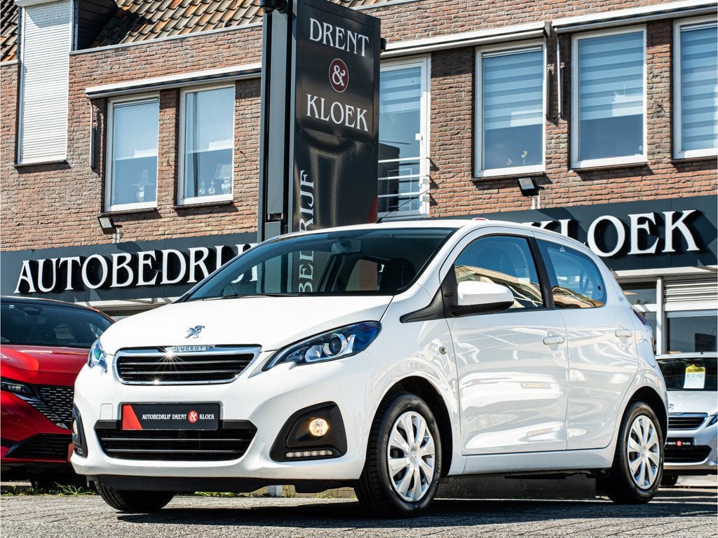 Peugeot 108 1.0 e-VTi Active ORG NL AIRCO BLEUTOOTH MISTLAMP, Auto's, Stof, Gebruikt, Euro 6, 4 stoelen