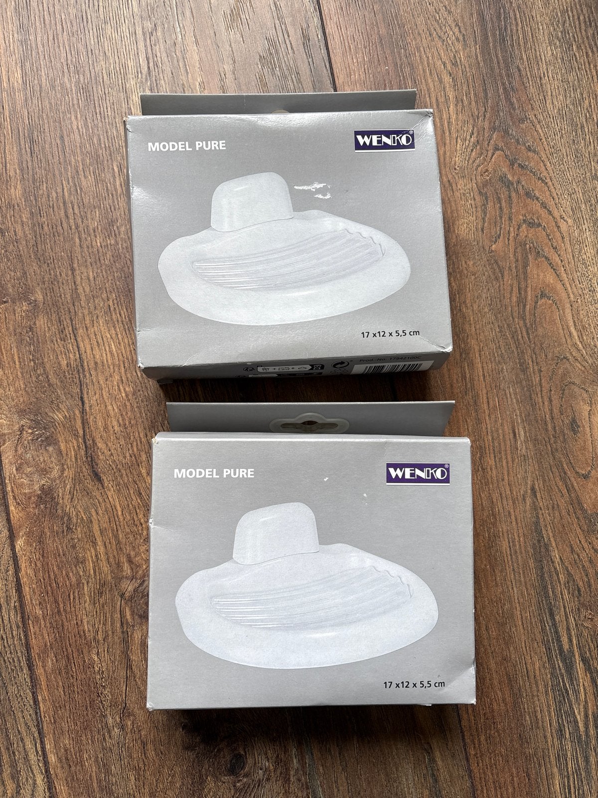 2 Nieuwe Wenko Zeephouders - Model Pure, Ophalen, Nieuw, Wit, Overige typen