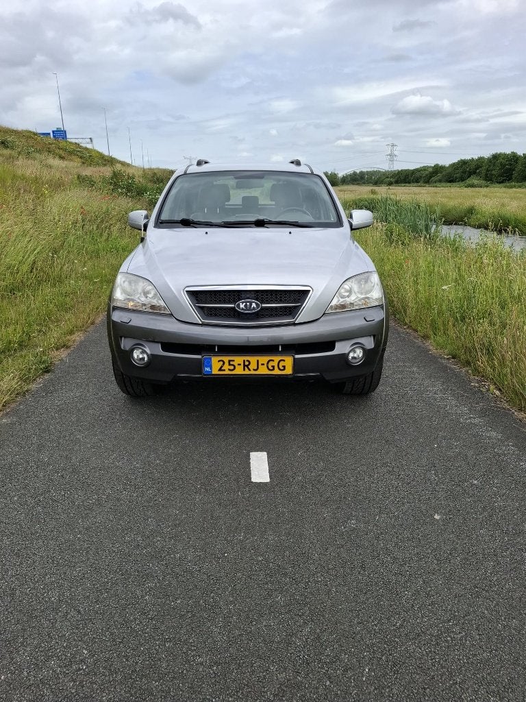 Kia Sorento 3.5 V6 AUT 2005 Grijs, Automaat, 194 pk, 2800 kg, 120 €/maand