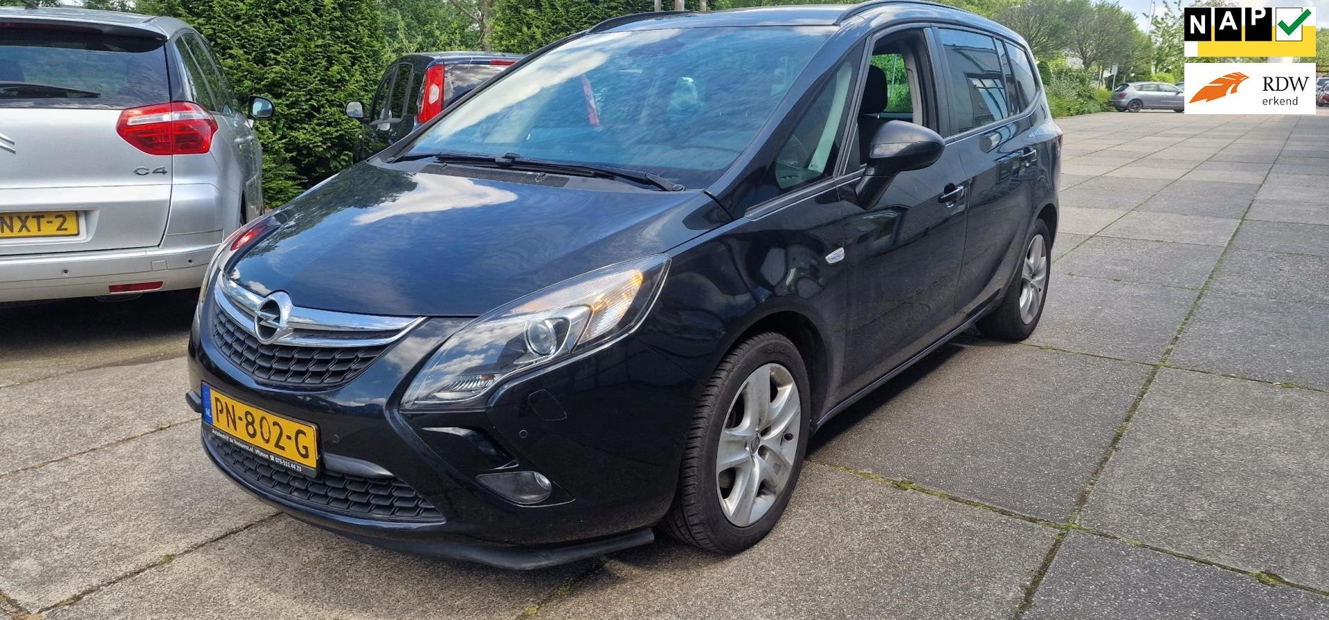 Opel Zafira Tourer 1.6 CDTI Design Edition 3e eigenaar Airco, Voorwielaandrijving, 136 pk, Gebruikt, Euro 6