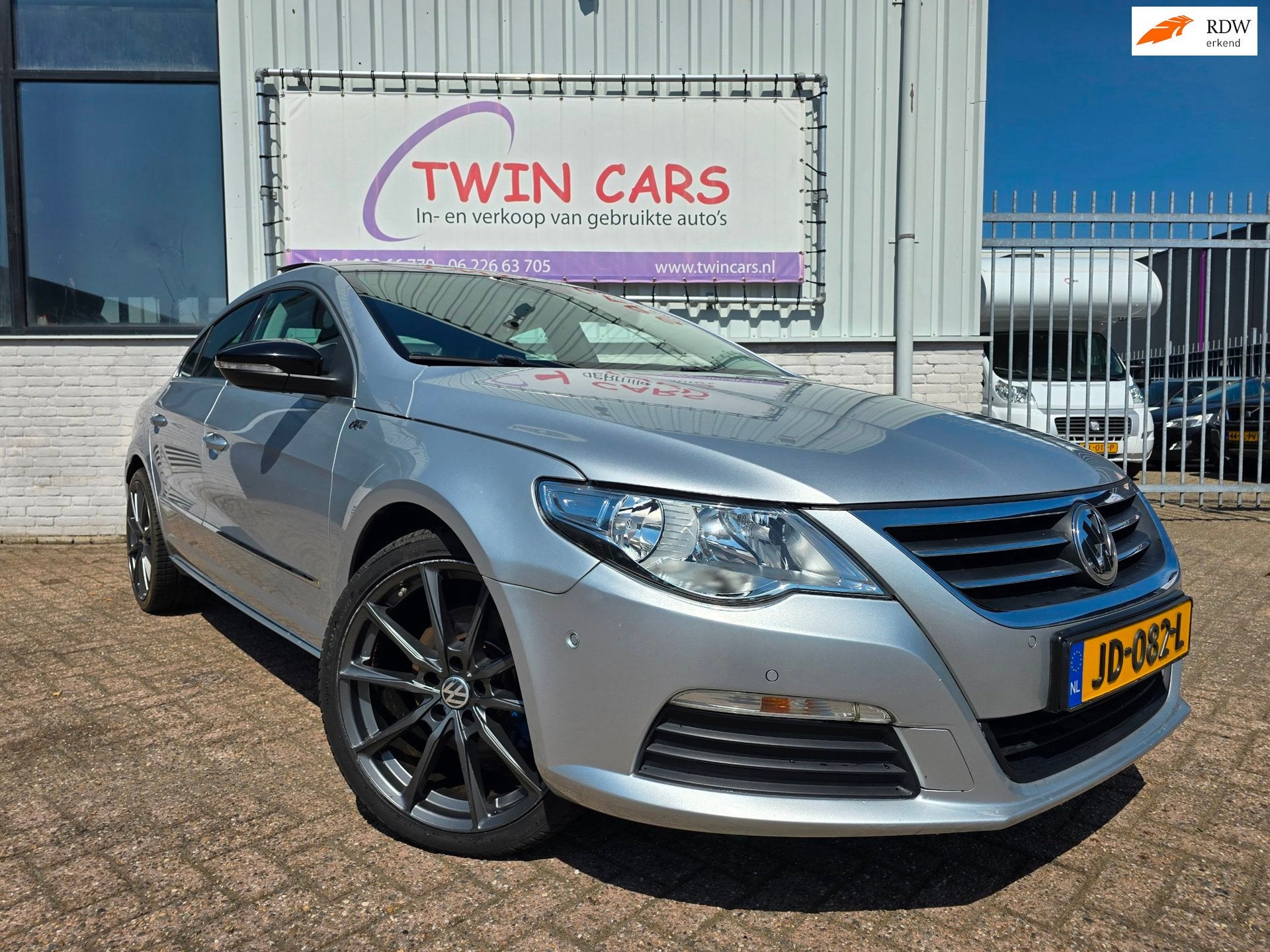 Volkswagen Passat CC 1.8 TSI 4p. PANO LEER NAVI, Auto's, Zwart, 4 cilinders, Leder, Handgeschakeld