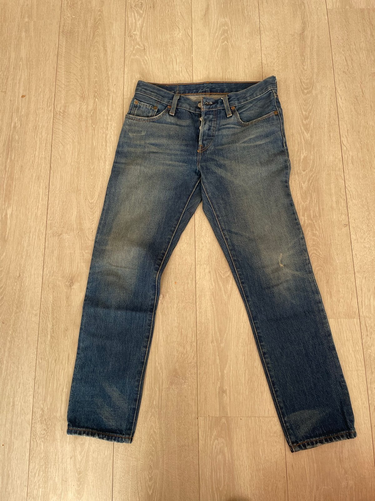 Levi's 501 CT Jeans - Blauw, Ophalen of Verzenden, Gedragen, Blauw, W30 - W32 (confectie 38/40)