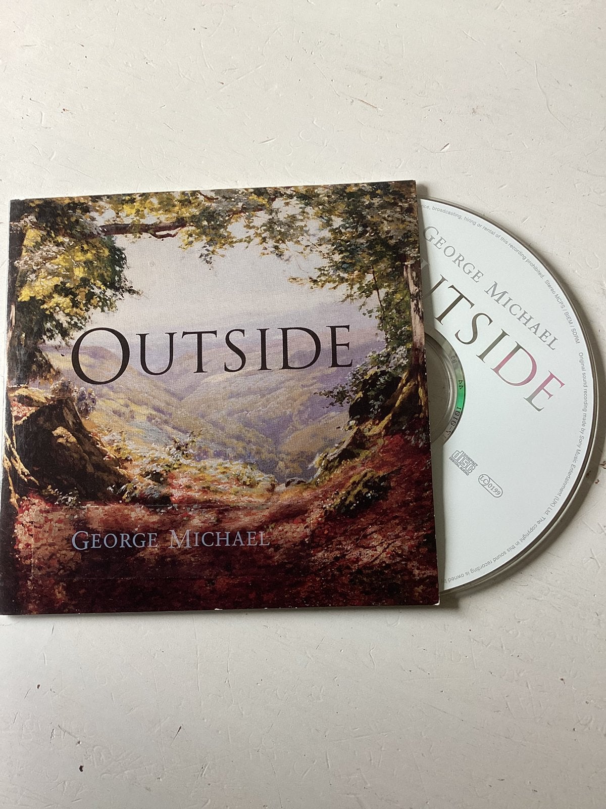 George Michael - Outside, Verzenden, Zo goed als nieuw, Pop
