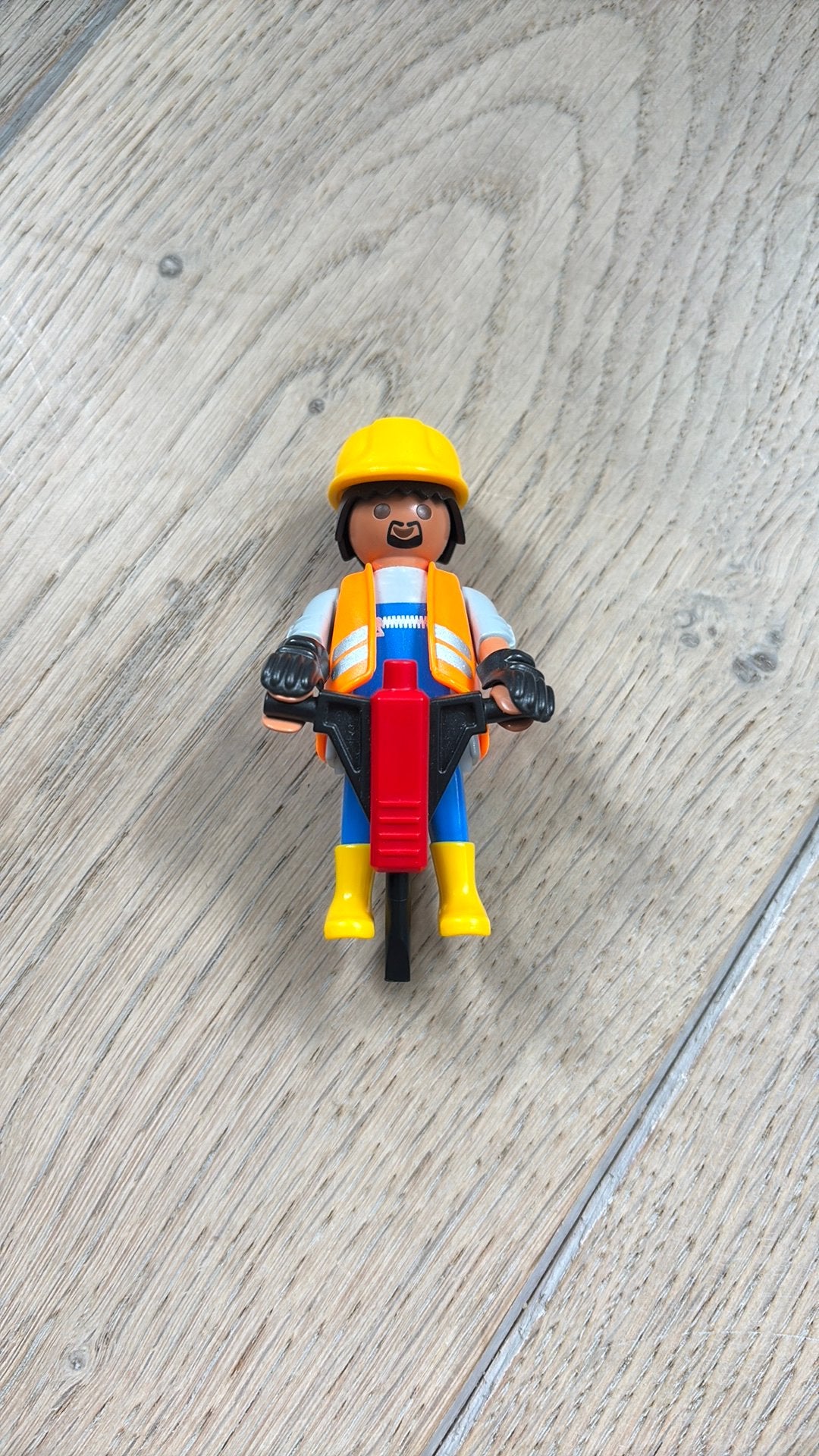 Playmobil bouwvakker, Ophalen of Verzenden, Zo goed als nieuw, Losse onderdelen, Figuren