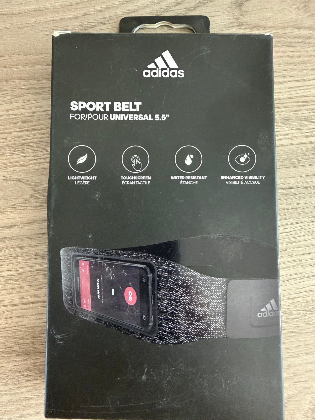 Adidas Sport Belt Universeel 5.5" - Lichtgewicht & Waterbest, Overige typen, Nieuw, Hardlopen, Ophalen