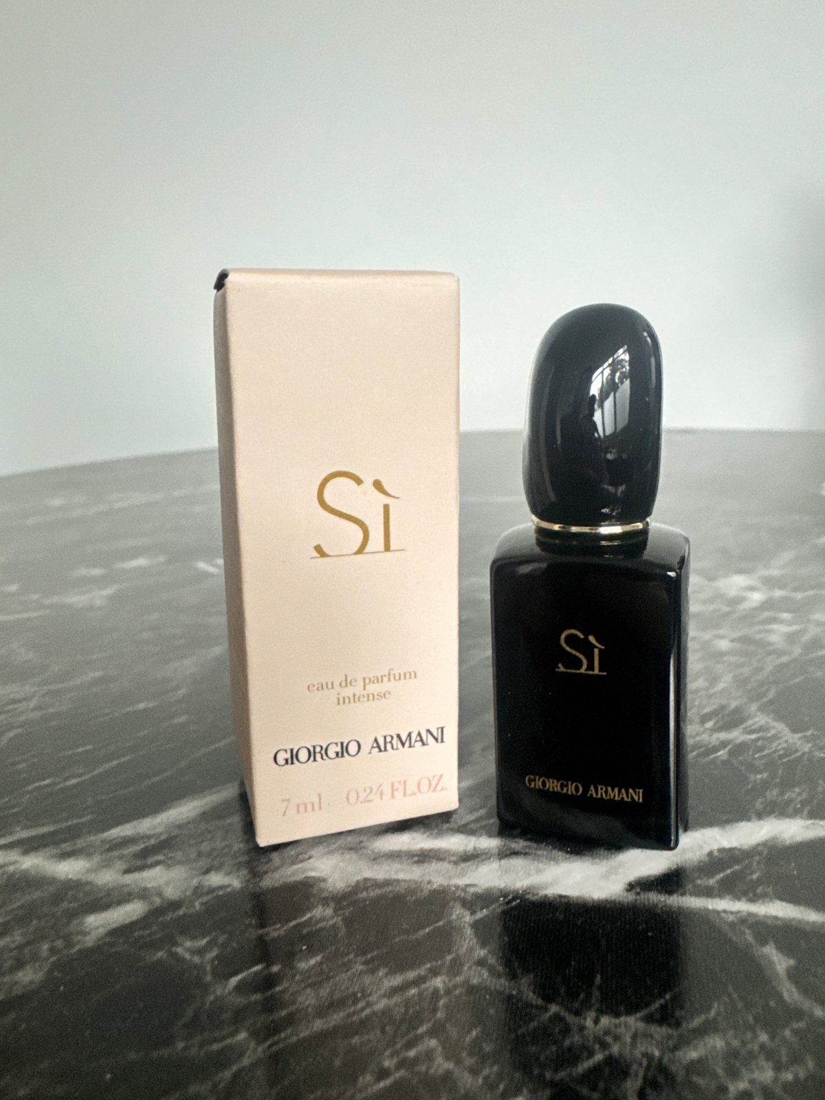 Armani Si EDP Intense 7 ml mini miniatuur, Ophalen of Verzenden, Nieuw