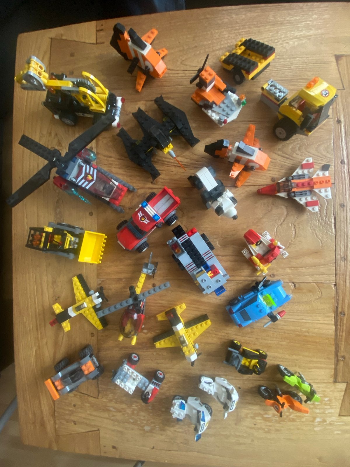 Grote collectie diverse Lego voertuigen en figuren, Ophalen of Verzenden, Gebruikt, Overige merken