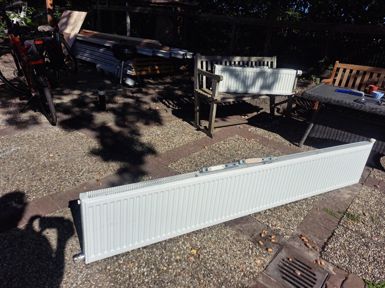 Dubbele radiator 245x40 cm (m2446571055) — Verwarming en Radiatoren ...