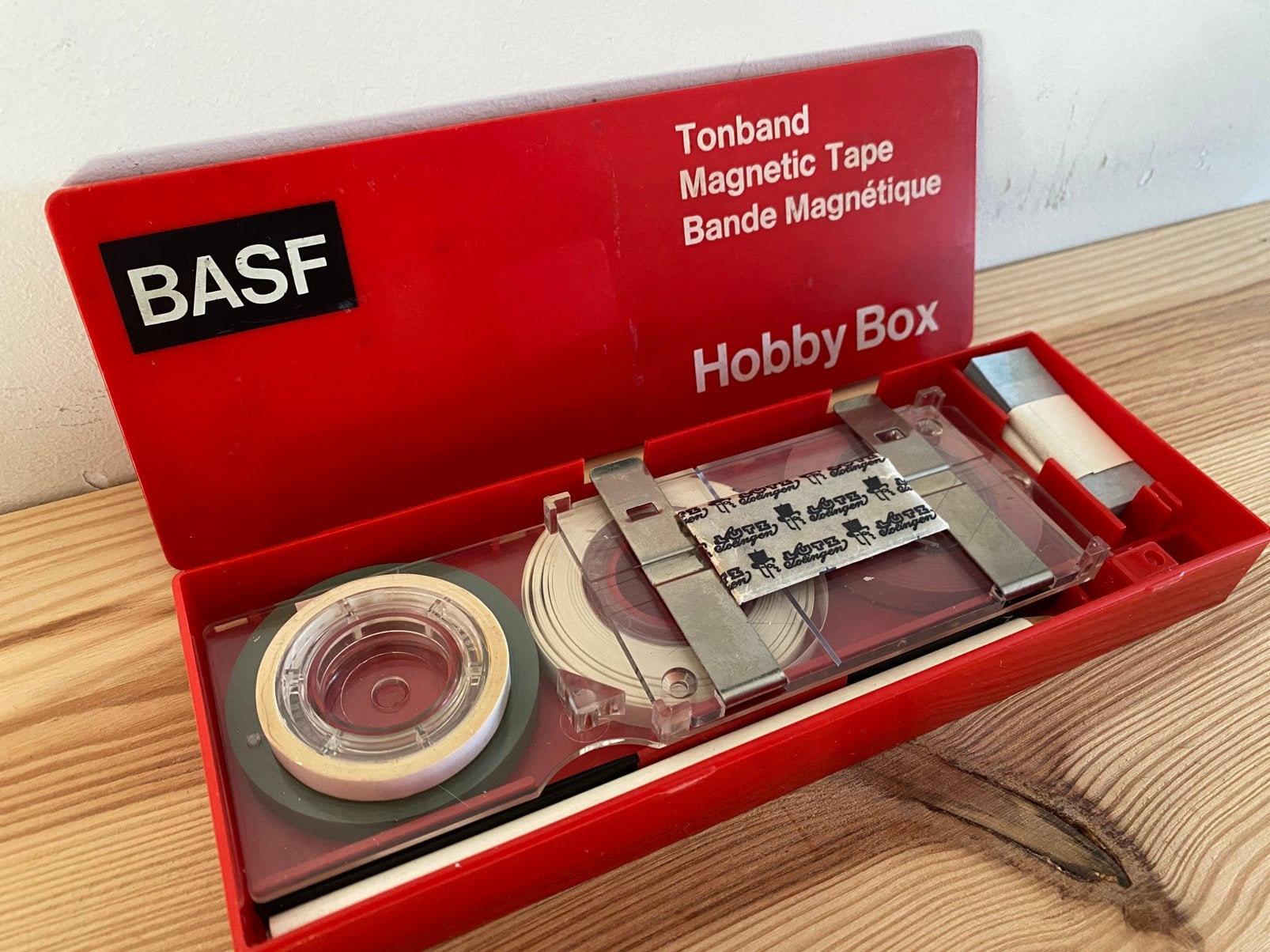 Orginele BASF hobby box -bandrecorder, Audio, Tv en Foto, Ophalen of Verzenden, Onderdeel