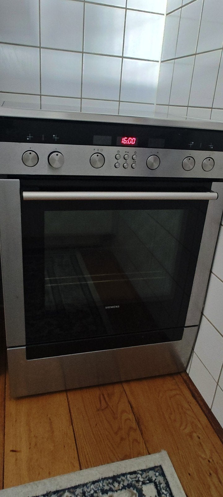 Keramische fornuis/oven Siemens, Ophalen, Gebruikt, Keramisch, 4 kookzones