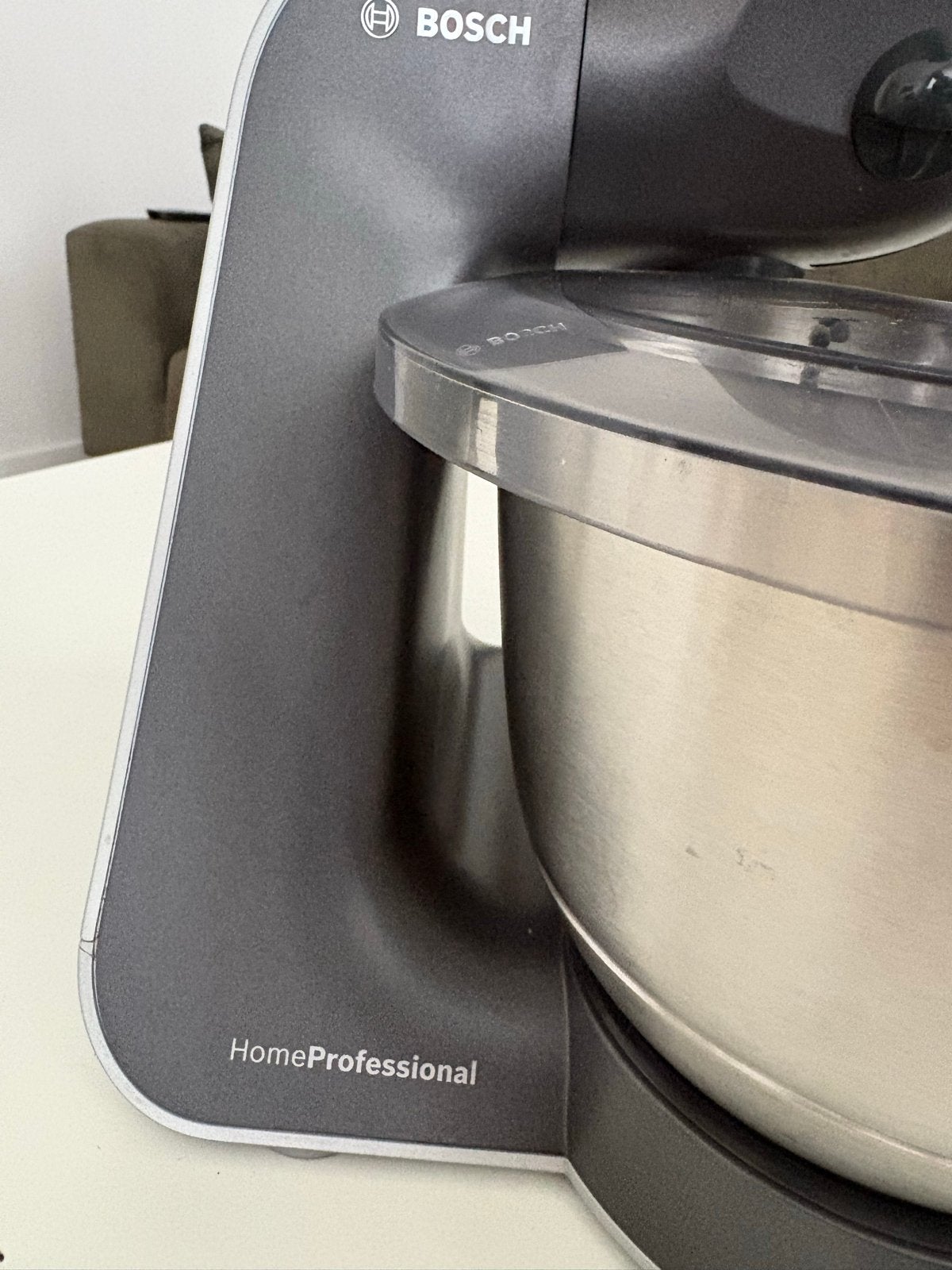 Bosch HomeProfessional Keukenmachine - Zo goed als nieuw, 4 liter of meer, 3 snelheden of meer, Ophalen of Verzenden, Zo goed als nieuw