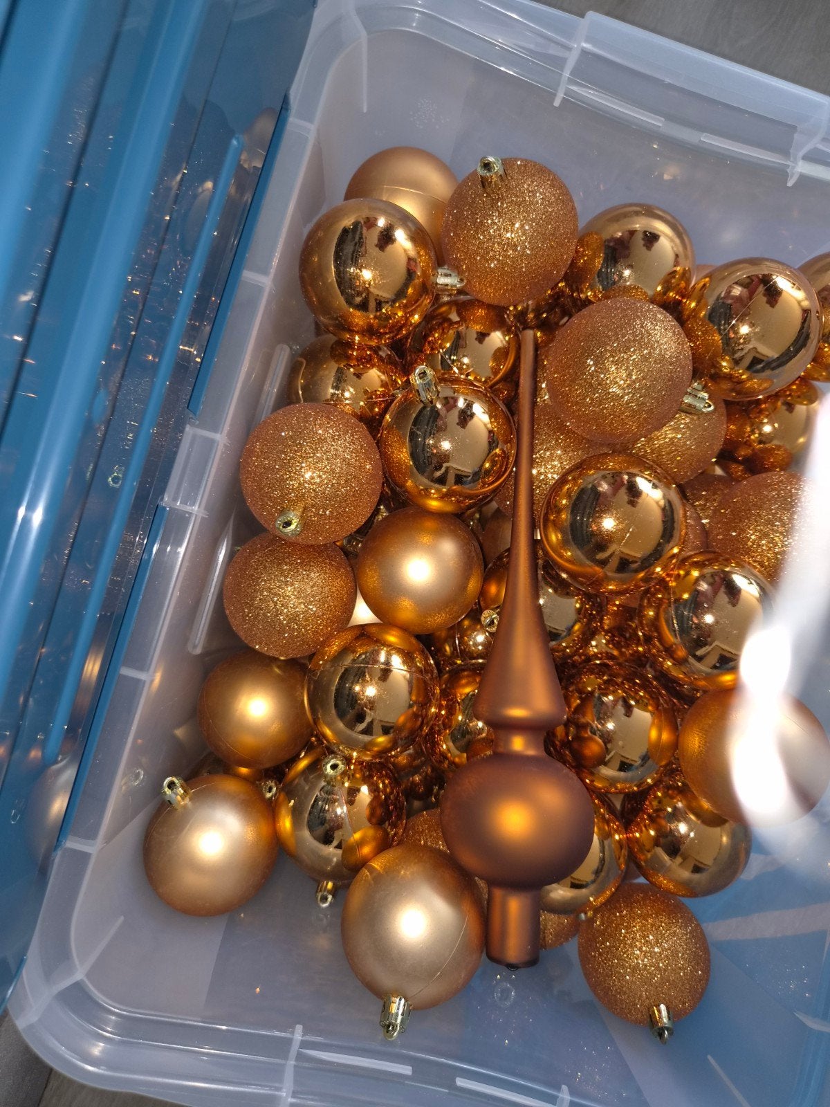 kerstballen, Ophalen, Zo goed als nieuw