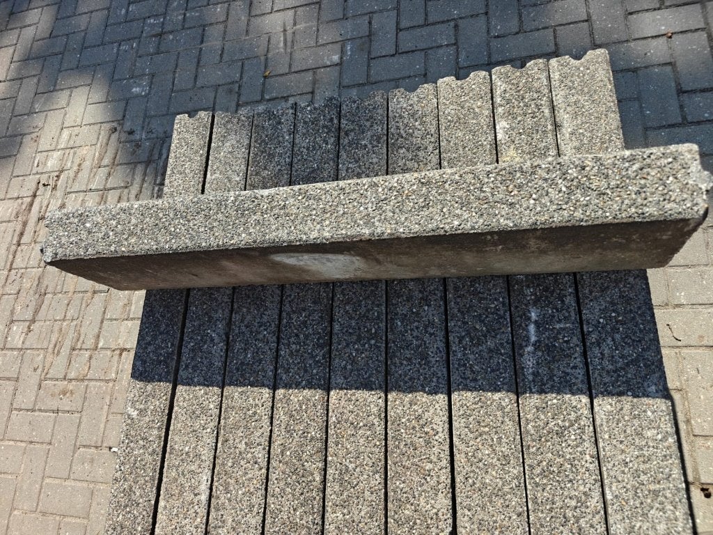 Opsluitbanden 10x20 gebruikt B15, Ophalen, Gebruikt, Overige typen, 10 m² of meer