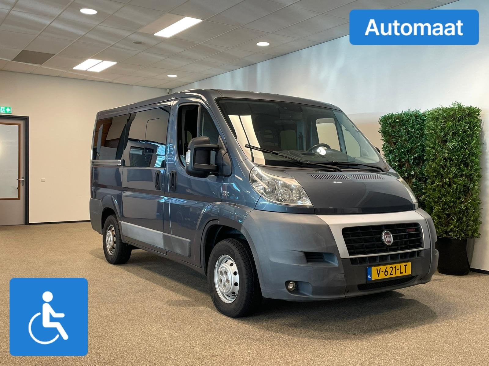 Fiat Ducato L1H1 Rolstoelbus Automaat (airco), 12 maanden, Stof, 4 cilinders, Diesel