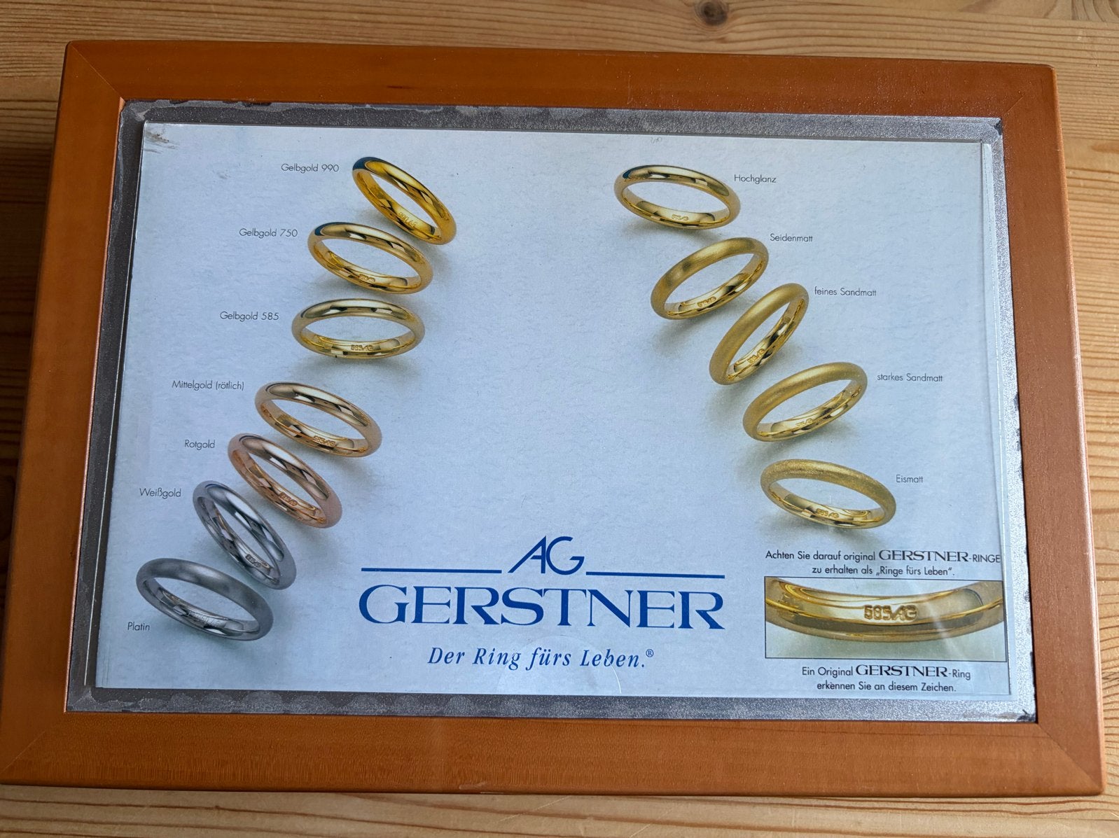 Gerstner ringenpas set - ringenmaten en voorbeelden, Gebruikt, 20 of groter, IJzer of Staal, Ophalen of Verzenden