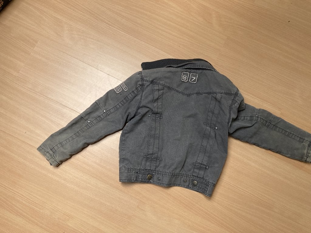 stoer jongens jack maat 140, Ophalen of Verzenden, Zo goed als nieuw, Authentic bad boys, Jongen