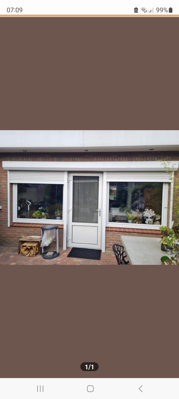 Kozijnen en rolluiken te koop - Ramen 150x150, deur 90 breed, Ophalen