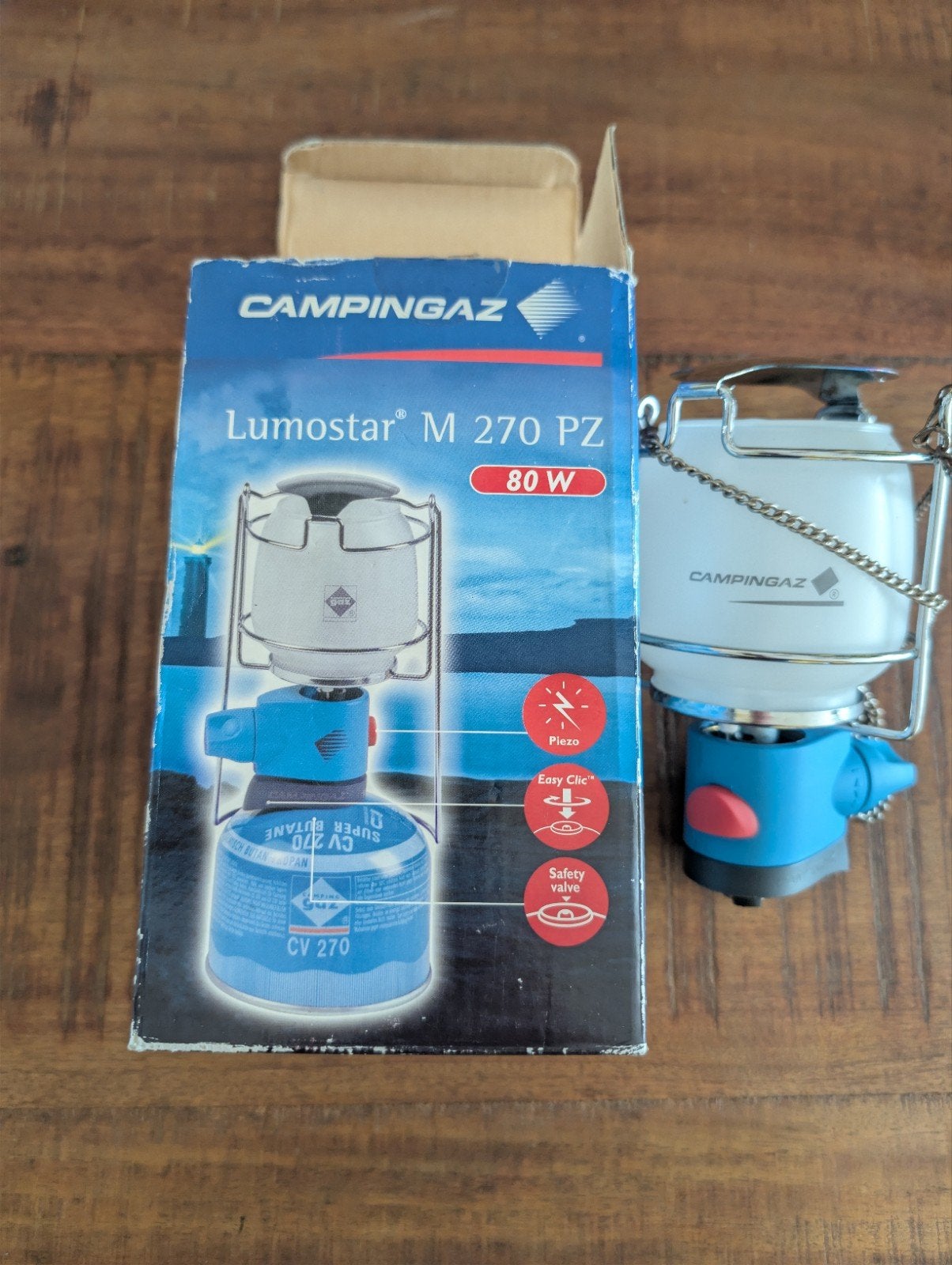 Campingaz Lumostar M 270 PZ Gaslamp - 80W, Ophalen, Gebruikt