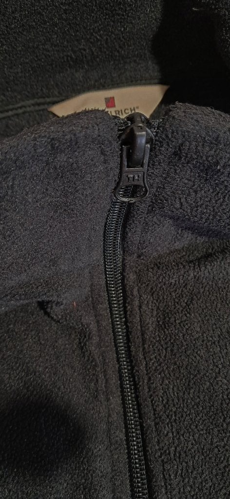 WOOLRICH 🍂fleece vest ritssluiting mt L, Kleding | Dames, Truien en Vesten, Verzenden, Zwart, Maat 42/44 (L), Zo goed als nieuw