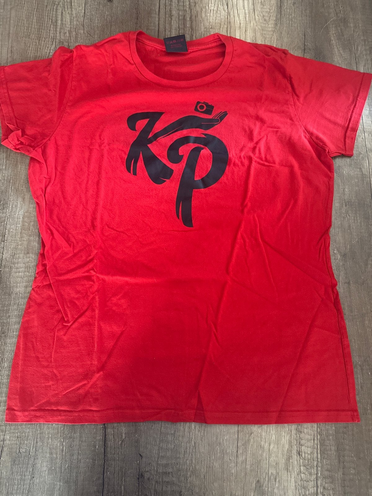 Knolpower shirt maat L rood, Kleding | Heren, Ophalen, Zo goed als nieuw, Maat 52/54 (L), Rood