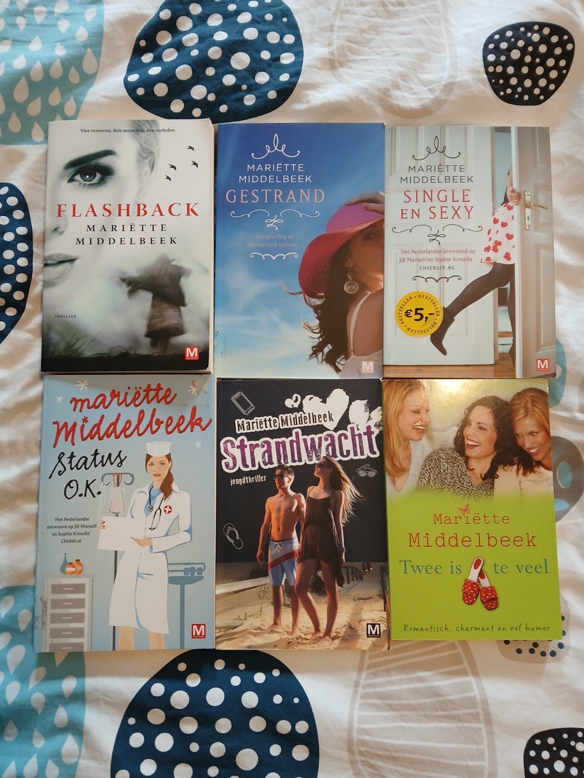 6 x Mariëtte Middelbeek, Ophalen of Verzenden, Gelezen, Mariëtte Middelbeek