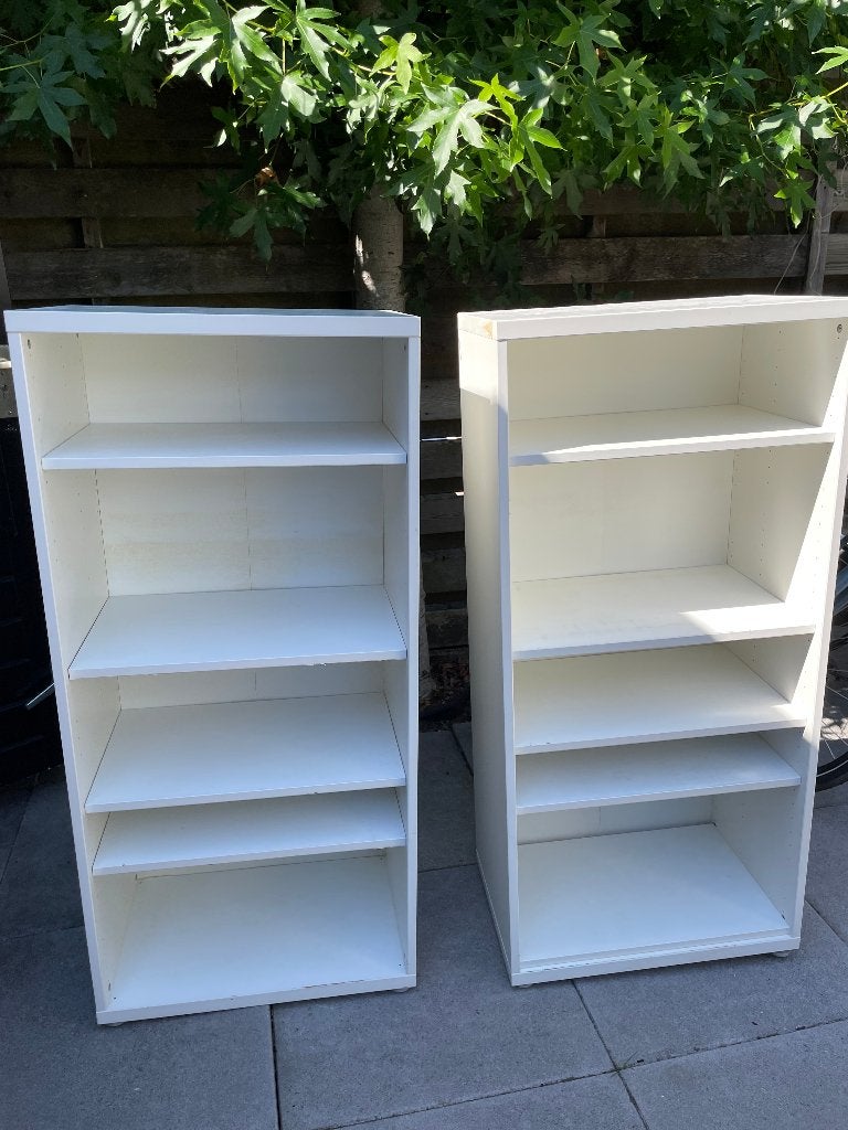 Witte (Ikea) stellingkast, Huis en Inrichting, Kasten | Stellingkasten, Ophalen, Gebruikt