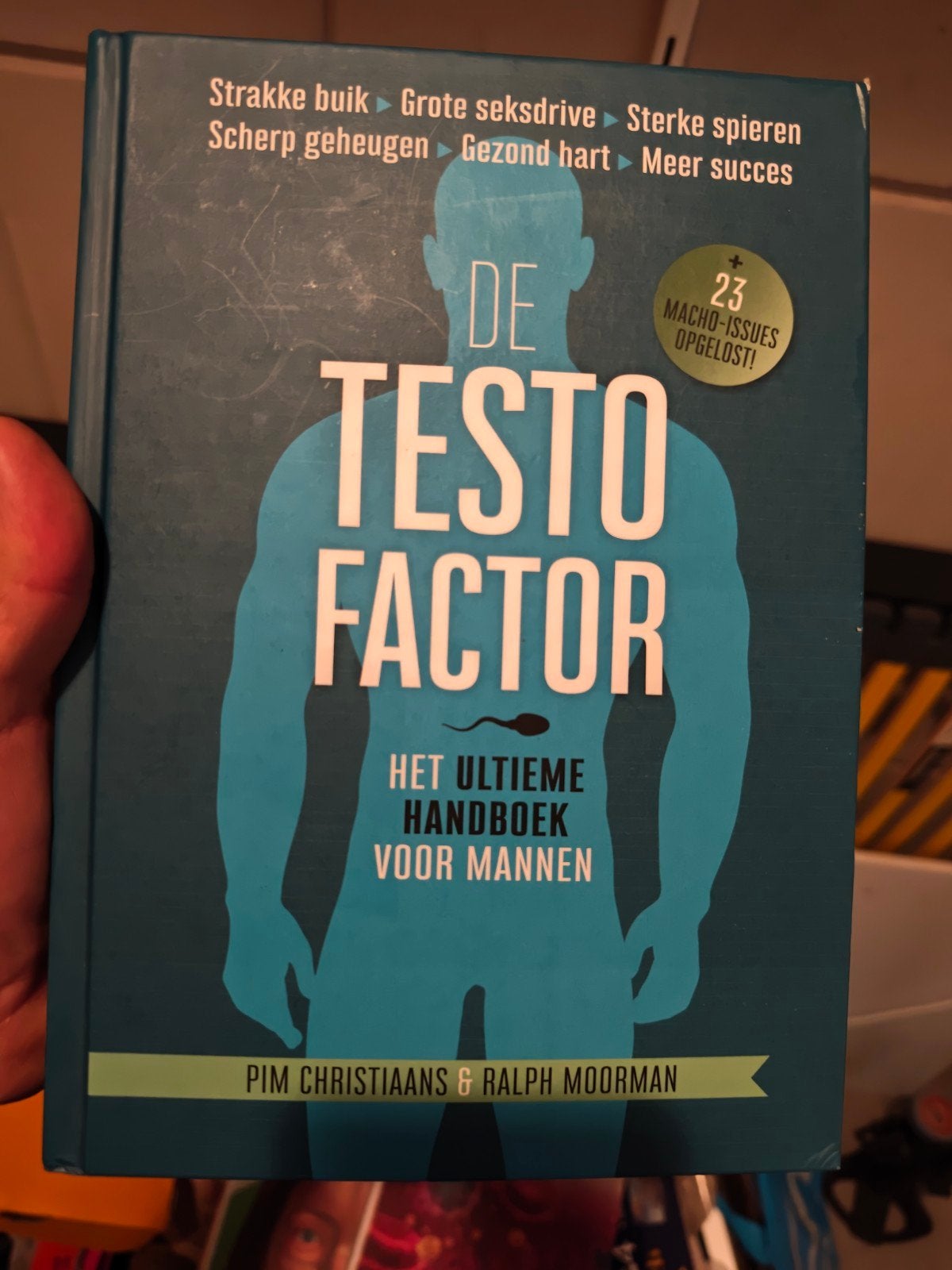 Testo factor het boek over testosteron bij mannen., Ophalen of Verzenden, Zo goed als nieuw, Gezondheid en Conditie