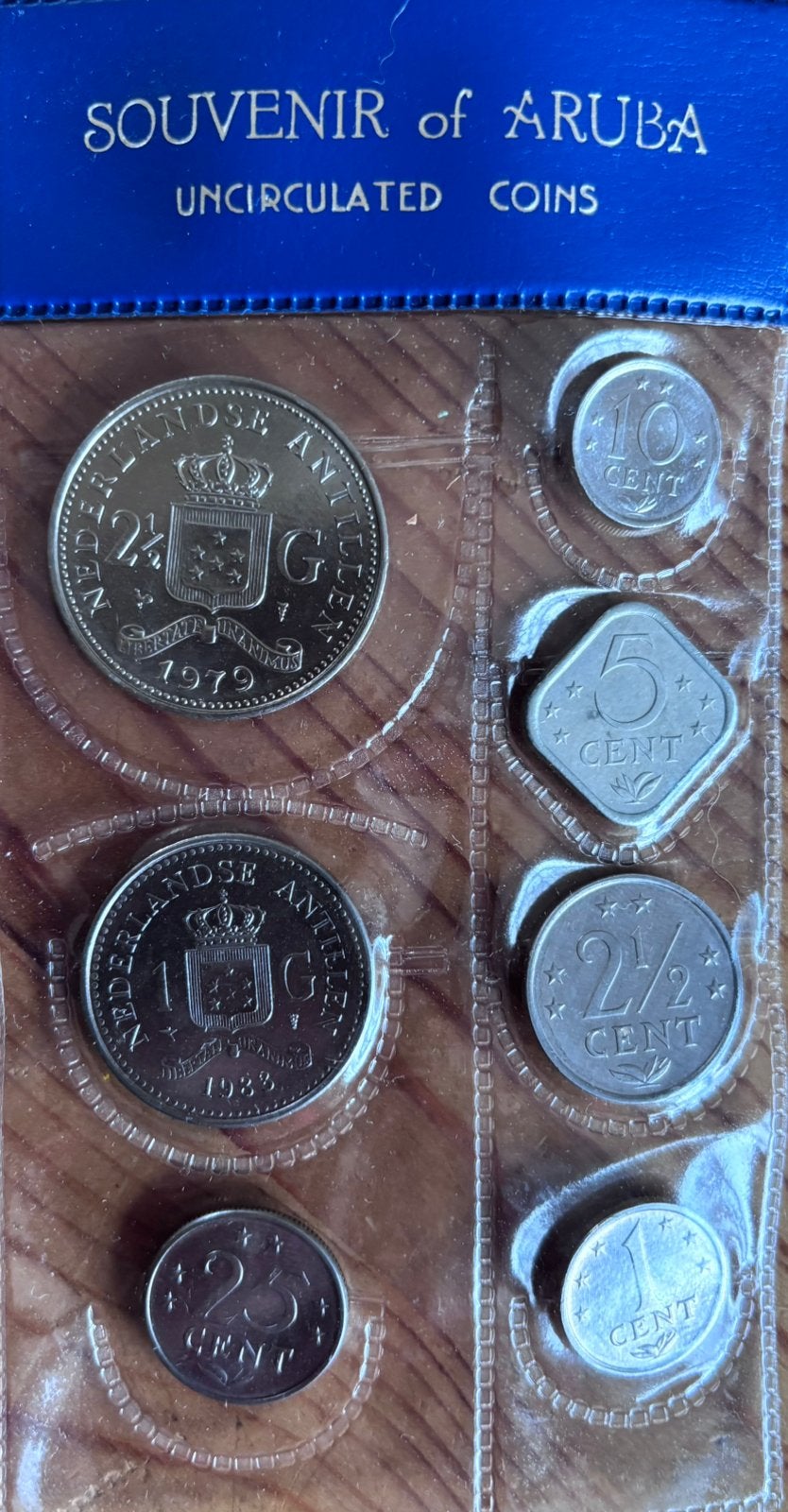 Arubaanse munten verzameling 1983, Ophalen of Verzenden, Overige landen, Overige waardes, Setje