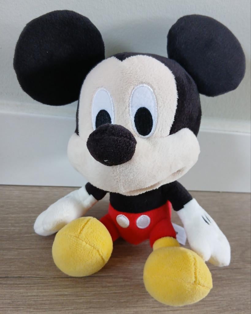 Disney Mickey Mouse knuffel ongeveer 20 cm, verzamelen, Ophalen of Verzenden, Mickey Mouse, Zo goed als nieuw, Knuffel