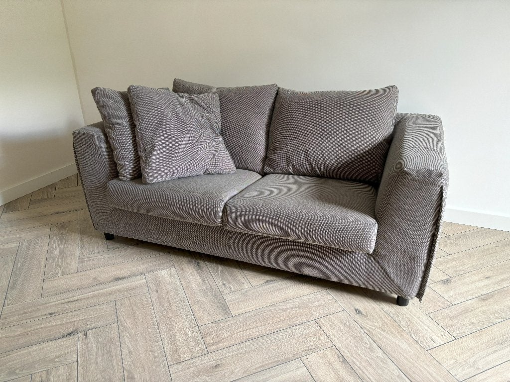 Danca design 2-zits bank met kussens, Gebruikt, 150 tot 200 cm, Tweepersoons, 75 tot 100 cm