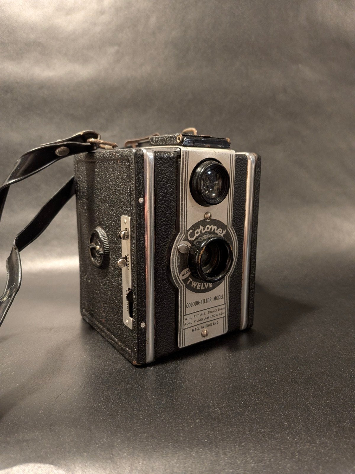 Coronet twelve-20 pseudo-TLR colour filter model, Ophalen of Verzenden, Gebruikt, Spiegelreflex, Overige Merken