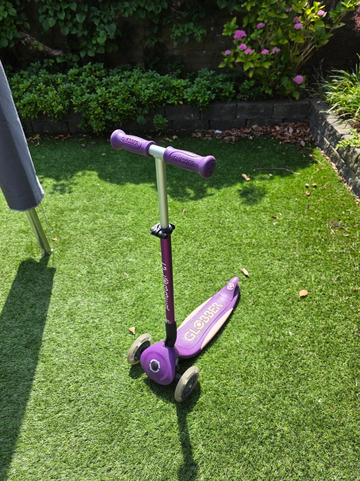 Globber step paars - Zo goed als nieuw, Fietsen en Brommers, Steps, Ophalen, Zo goed als nieuw, Gewone step, Globber