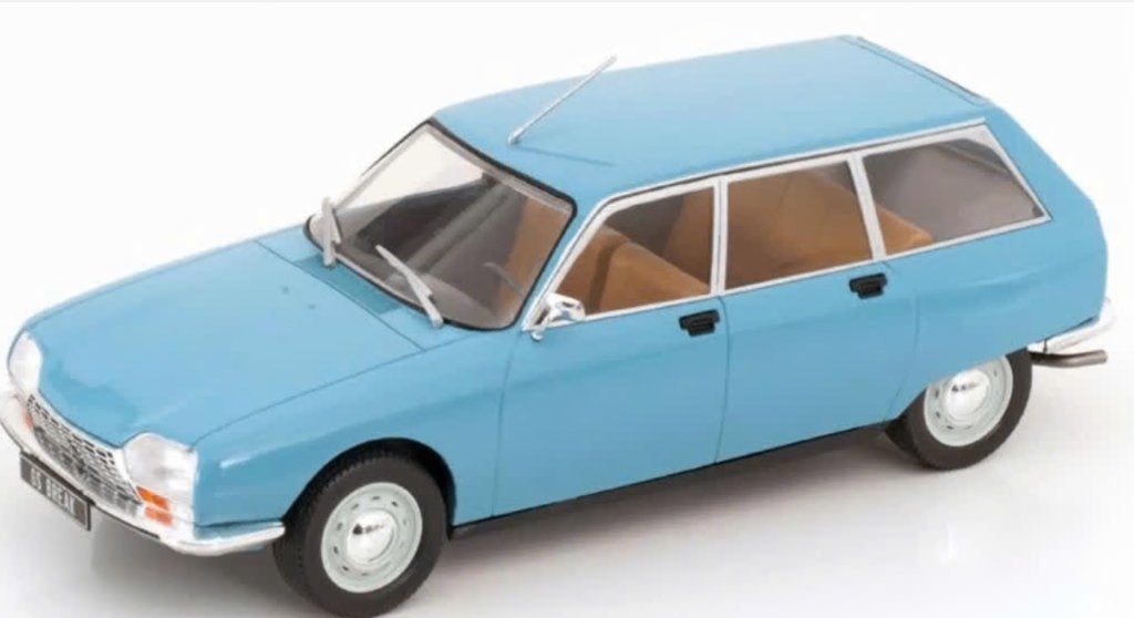 Citroen GS break 1971 Blauw schaal 1/24 WHITEBOX WB124209, Hobby en Vrije tijd, Verzenden, Nieuw, Auto, Overige merken