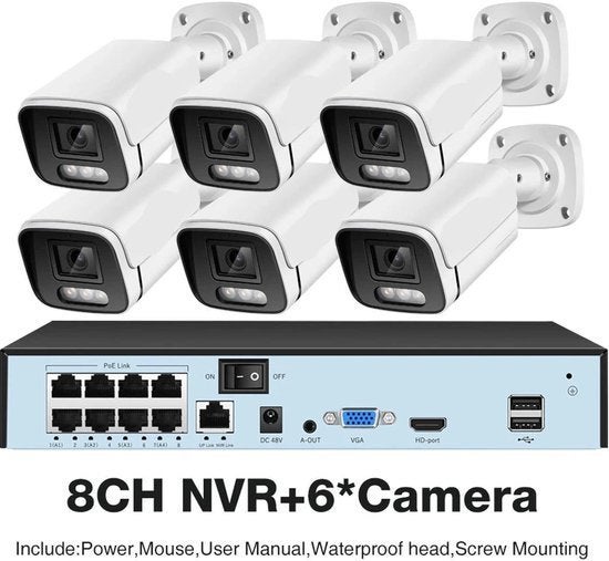 Beveiligingscamerasysteem - Camerabewaking - Beveiligingscam, Corvance B.V., Verzenden, Nieuw, Corvancebol@gmail.com