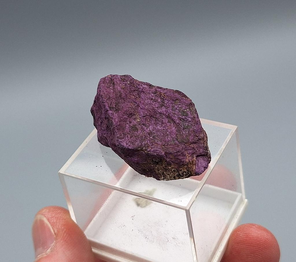 Purpuriet - Bendada Mines, Portugal, Ophalen of Verzenden, Mineraal