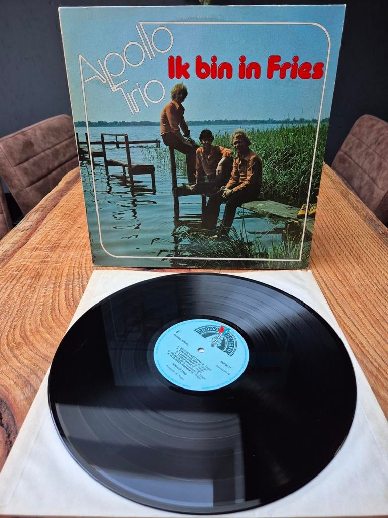Apollo Trio - Ik ben in Fries LP (1974) Streekmuziek, Gebruikt, Ophalen of Verzenden, 1970 - 1979, 12 inch