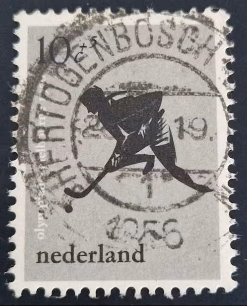 Nederland 1956 - nvph 679 - Olympische Spelen, Postzegels en Munten, Postzegels | Nederland, Verzenden, Na 1940, Gestempeld